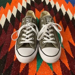 Converse Low Top All-Stars Olive Green W8.5/M6.5